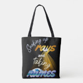 Rays opnemen en Names Summertime innemen Tote Bag (Achterkant)