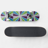 Rays Pattern aangepaste initiaal skateboards (Horizontaal)