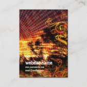 Rays Shine Golden Visitekaartje (Achterkant)