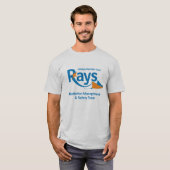 Rays Team T T-shirt (Voorkant volledig)