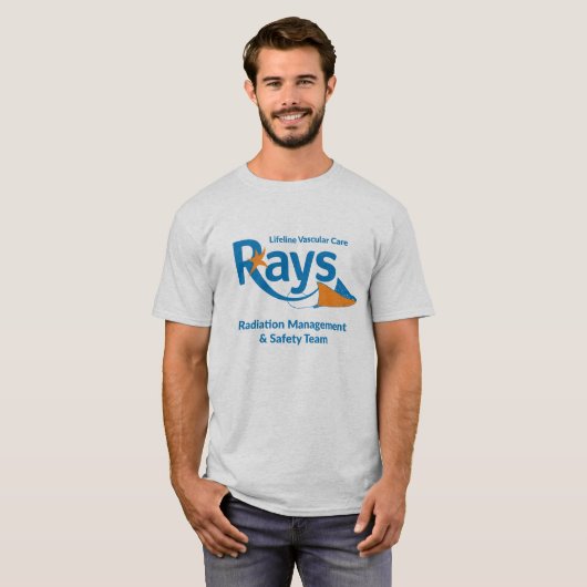 Rays Team T T-shirt (Voorkant volledig)