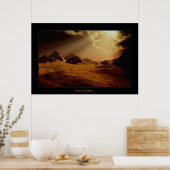 Rays van poëzie poster (Keuken)