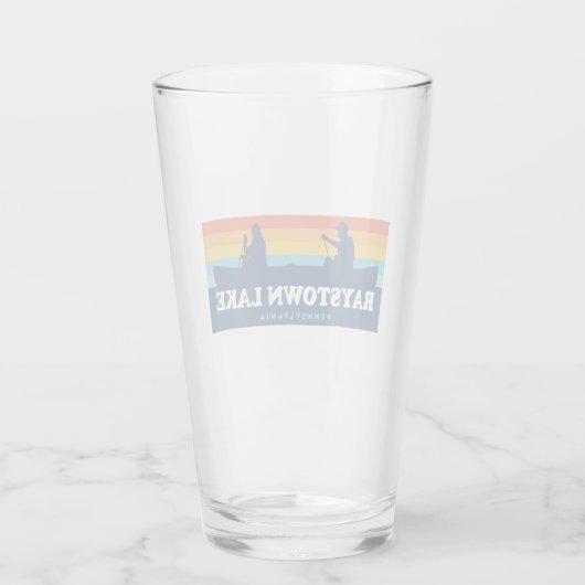 Raystown Lake Pennsylvania Cano Glas (Achterkant)