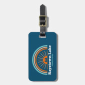 Raystown Lake Pennsylvania Rainbow Bagagelabel (Voorkant verticaal)