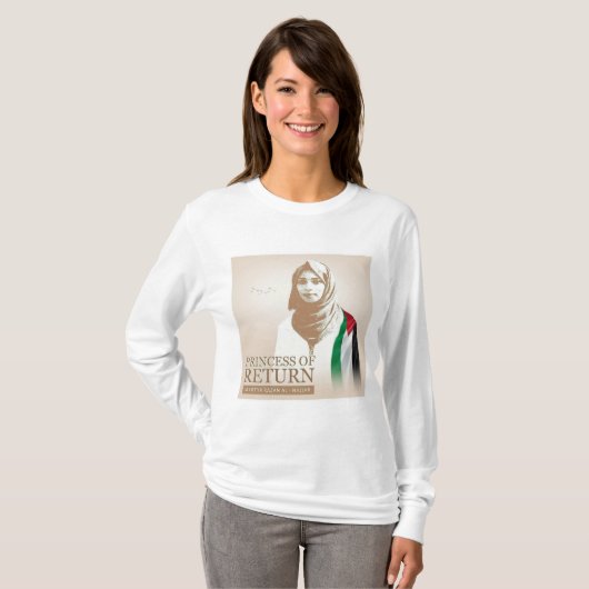 Razan Ashraf Najjar T-shirt (Voorkant volledig)