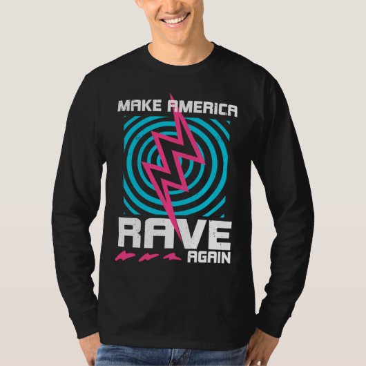 Razend Maak Amerika Weer Razen T-shirt (Voorkant)