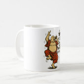 Razende Boeddha Koffiemok (Voorkant links)