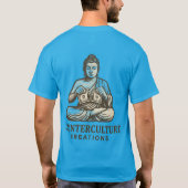 Razende Boeddha T-shirt (Achterkant)
