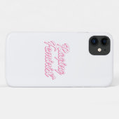 Razende Feministische Pop Case-Mate iPhone Case (Achterkant (horizontaal))
