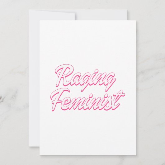 Razende feministische pop kaart (Achterkant)