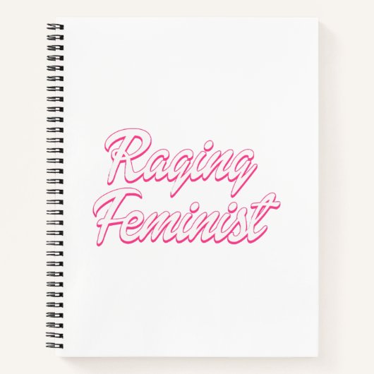 Razende feministische pop notitieboek (Voorkant)