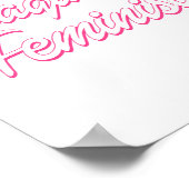 Razende Feministische Pop  Poster (Hoek)