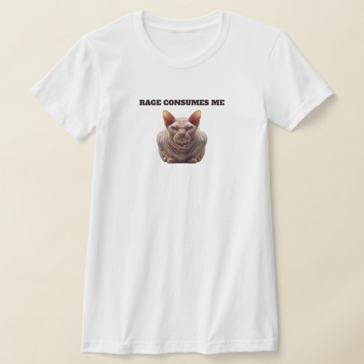 Razende Sfinx Kat T-shirt (Laagn)
