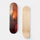 Razende Wrok Abstracte Kunst Persoonlijk Skateboard (Voorkant)