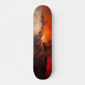 Razende Wrok Abstracte Kunst Persoonlijk Skateboard (Voorkant)