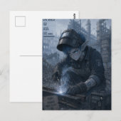 Razernij / Lasser / Staalwerken Briefkaart (Voorkant / Achterkant)