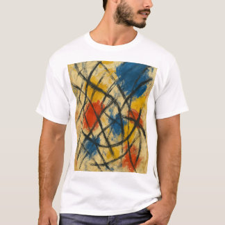 RAZID Abstract Expressionistische Kunst – Krachtig T-shirt