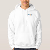 RAZID Arabische Quote Back Print Hoodie – Moderne (Voorkant)