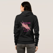 RAZID Arabische typografie hoodie – Modern abstrac (Achterkant volledig)