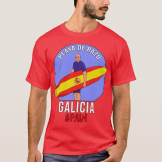 Razo Beach Galicia Spanje T-shirt