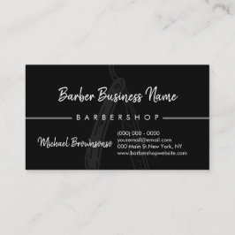 Razor Barber shop Mannen Coiffure Hairdresser Visitekaartje
