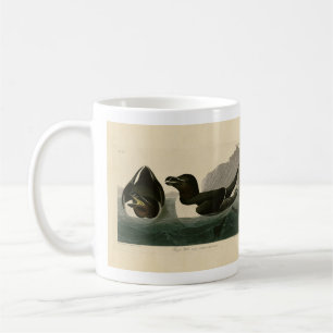 Razor Bill, John James Audubon's Birds of America Koffiemok