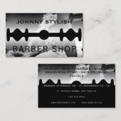 Razor blade-lijst visitekaartje (Voorkant / Achterkant)