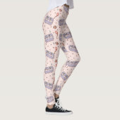 Razor Blade Semicolon Yami Kawaii Leggings (Rechts)