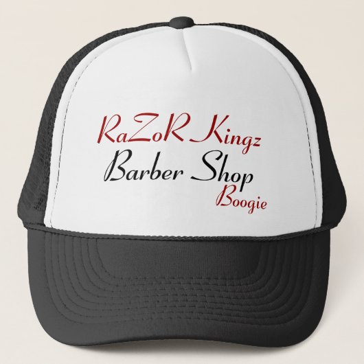 RaZoR Kingz Barber Shop-promotie Trucker Pet (Voorkant)
