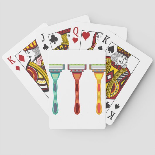 Razor Vector Pokerkaarten (Achterkant)