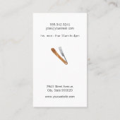 Razor Visitekaartje (Achterkant)