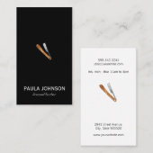 Razor Visitekaartje (Voorkant / Achterkant)