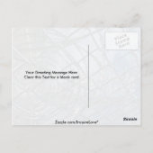 Razor wire, gevangenis briefkaart (Achterkant)