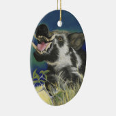 Razorback Hog Keramisch Ornament (Rechts)