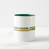 Razorback Regional Greenway Arkansas Tweekleurige Koffiemok (Center)