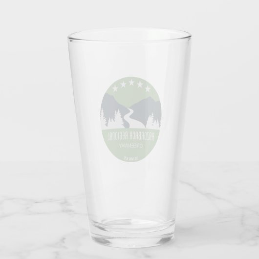 Razorback Regional Greenway Glas (Achterkant)