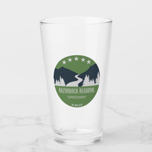 Razorback Regional Greenway Glas (Voorkant)