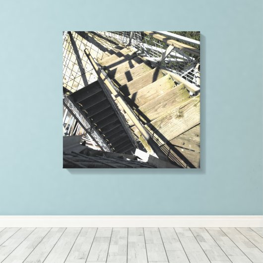 razorback - toren in eureka - bronnen canvas afdruk (Insitu (Houten vloer))