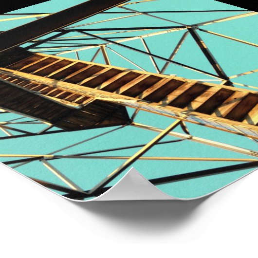 razorback - toren in eureka - bronnen poster (Hoek)