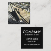 razorback - toren in eureka - bronnen vierkante visitekaartje (Voorkant / Achterkant)