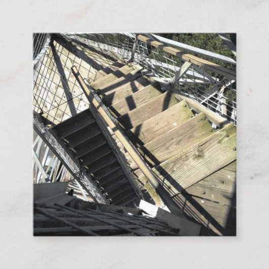 razorback - toren in eureka - bronnen vierkante visitekaartje (Voorkant)