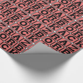 Razorback, Wild Zwijn Cadeaupapier (Hoek)