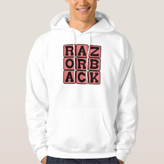 Razorback, Wild Zwijn Hoodie (Voorkant)