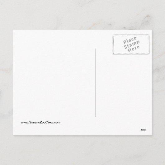 Razorbacked Muskschildpad, Santa Hat over kop Feestdagenkaart (Achterkant)