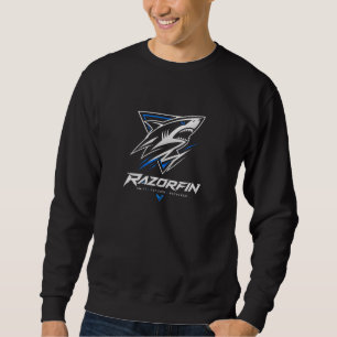 RAZORFIN Haifgrafisch T-shirt Snel Gericht Meedo