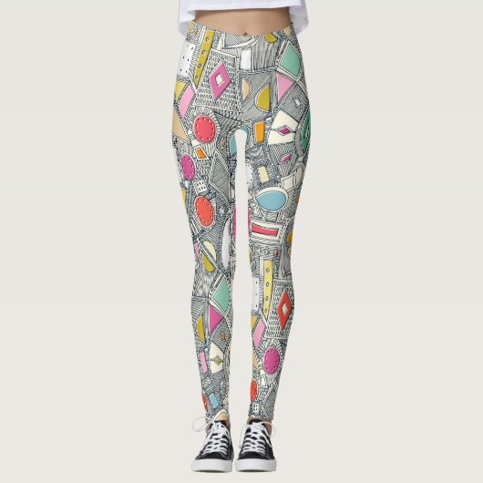 RAZZ SNOEP LEGGINGS (Voorkant)