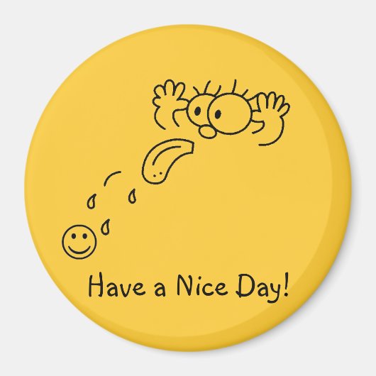 RazzBerry hebben een mooie dag magneet (Voorkant)