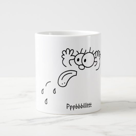 RazzBerry Jumbo Coffee Mok (Voorkant)