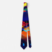 Razzle Dazzle Abstracte Necktie Stropdas (Voorkant)