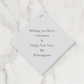 Razzle Dazzle Christmas Gift Label (Achterkant)